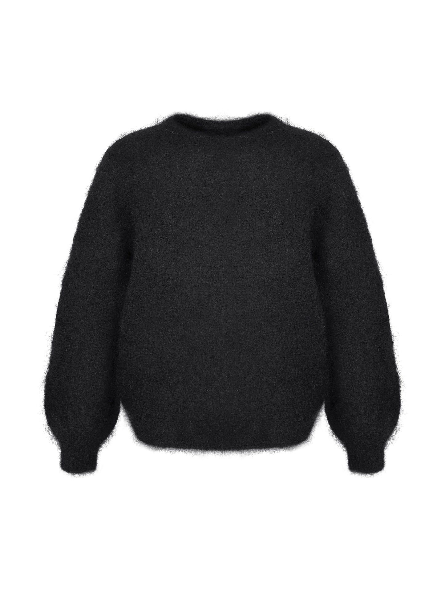 Black Kid Mohair Sweater