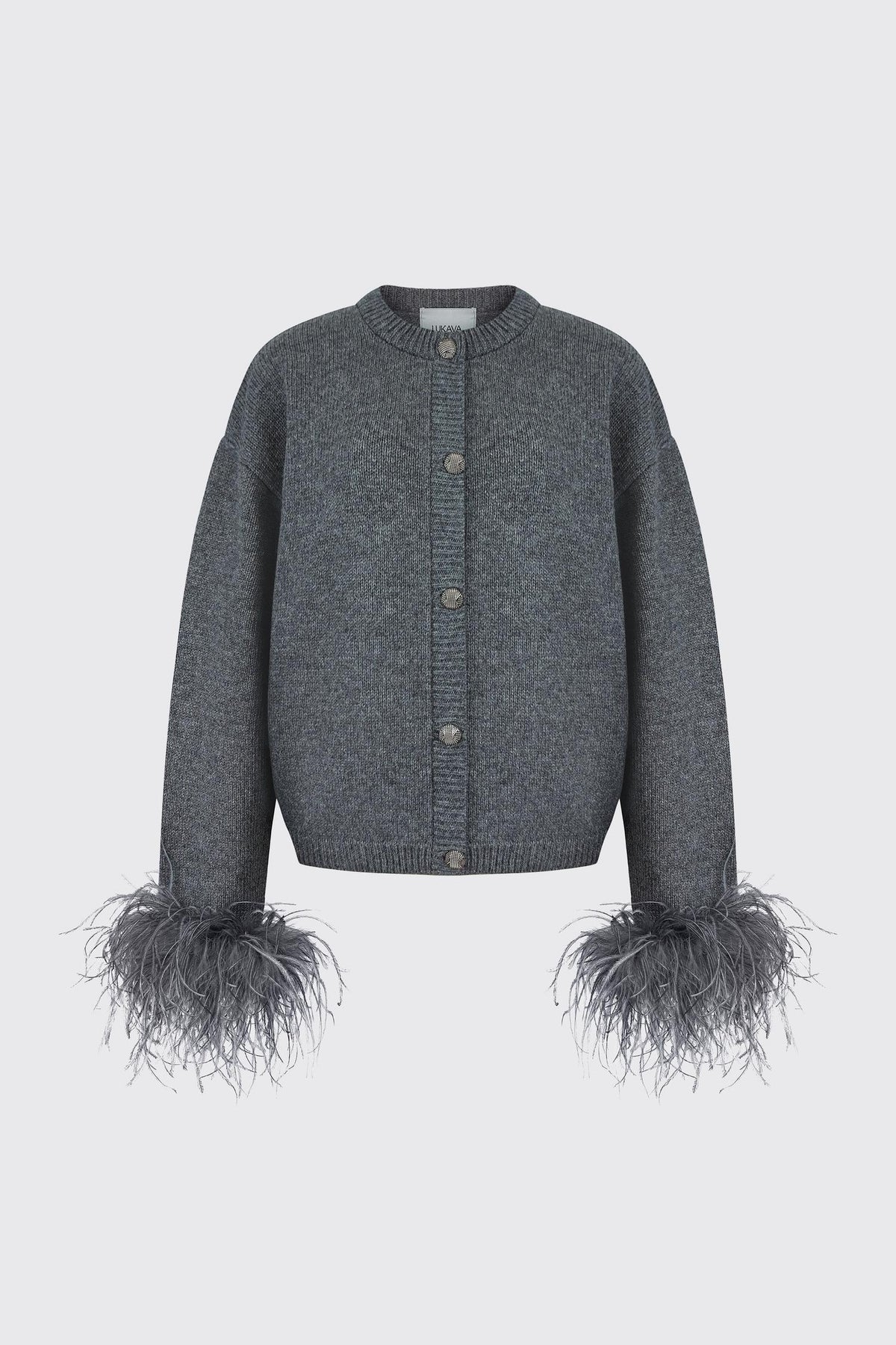 Merino Feather Cardigan