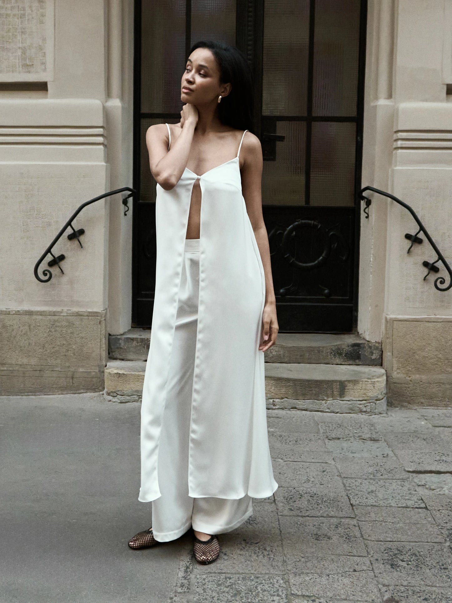 Flowline Top off-white