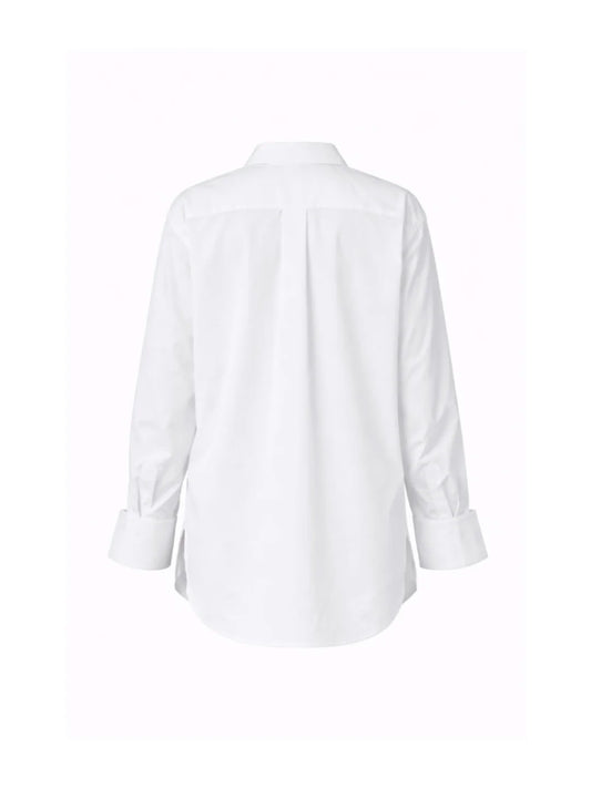 Oversize Cotton Shirt — White