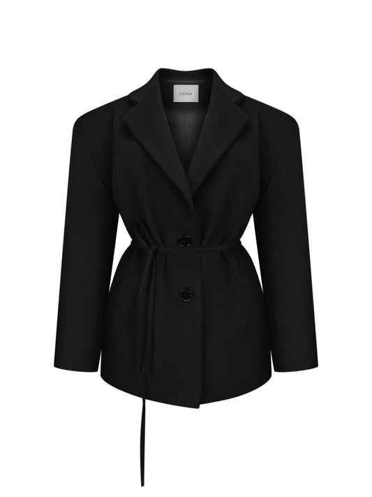 Coat-Jacket In Black