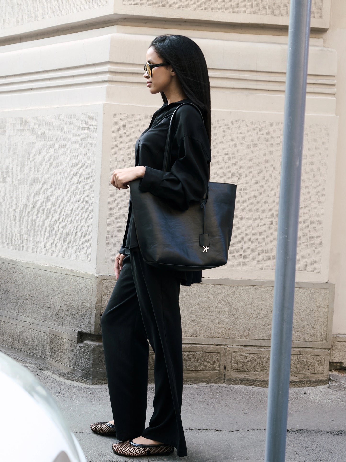Matte Soft Straight Trousers