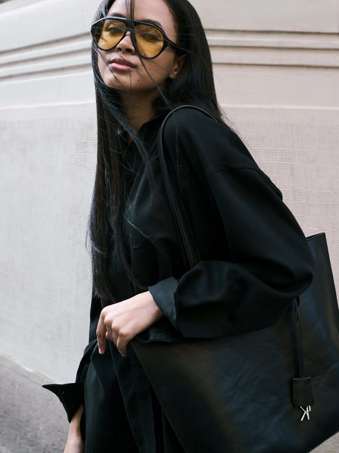 Matte Fluid Oversized Shirt