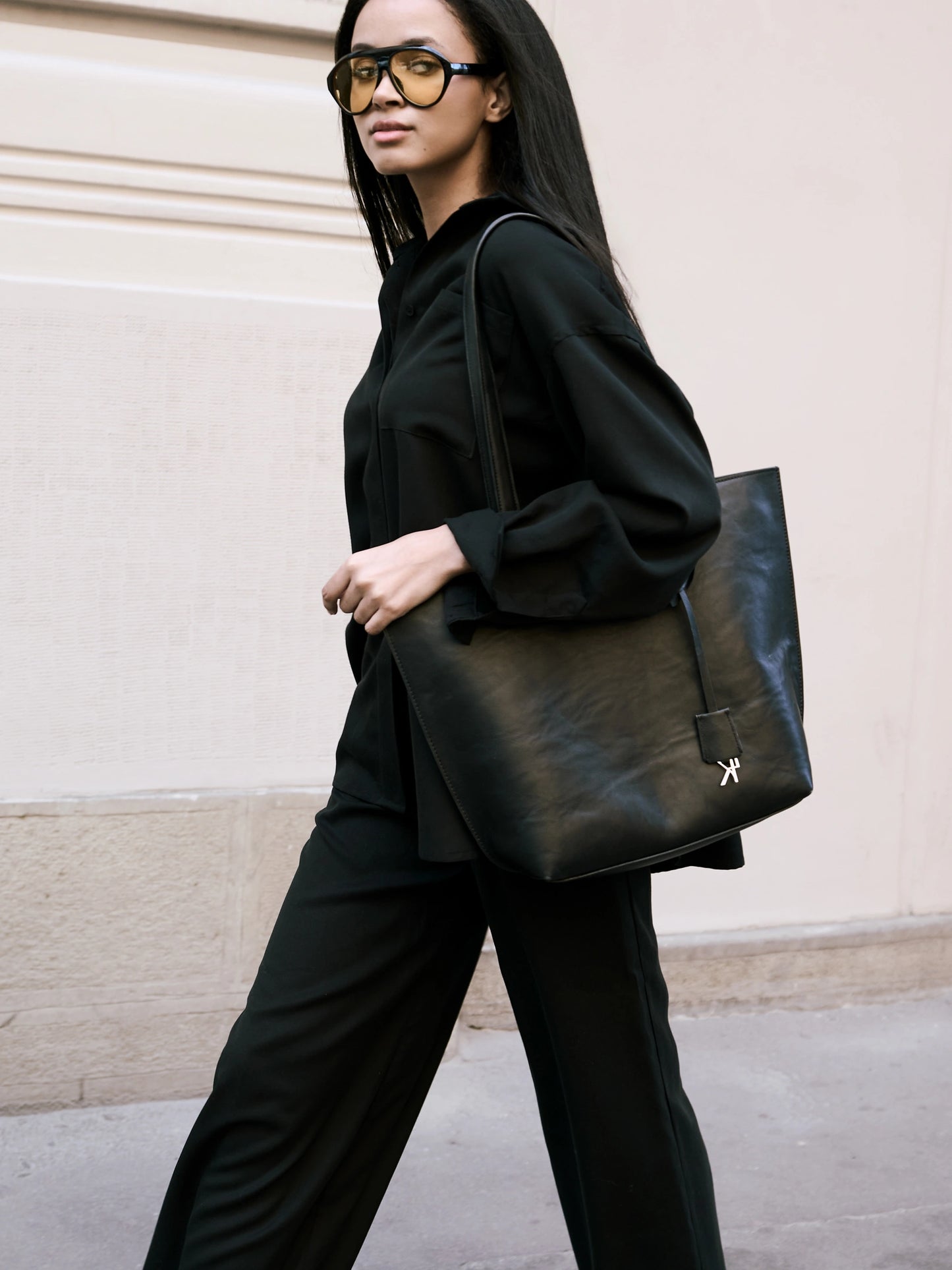 Matte Soft Straight Trousers