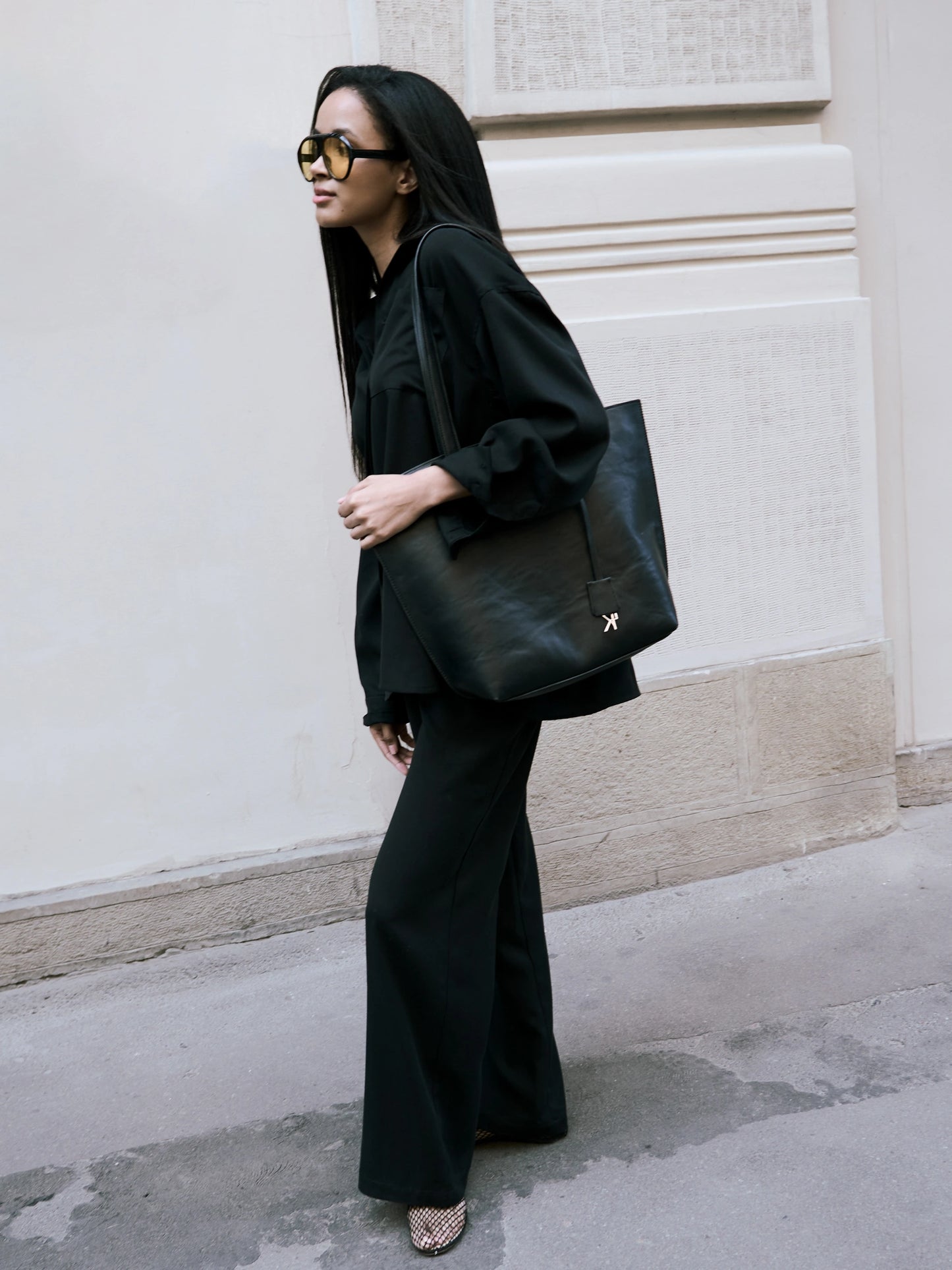 Genuine Leather Shopper