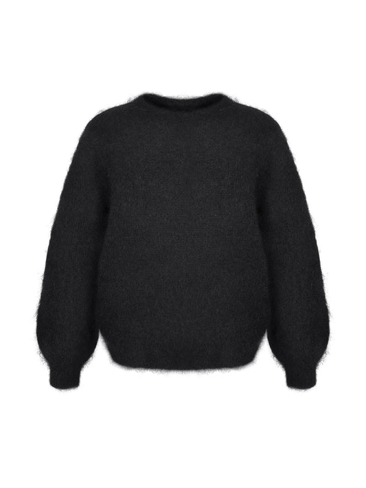 Black Kid Mohair Sweater