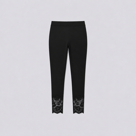 Black Lace Capri