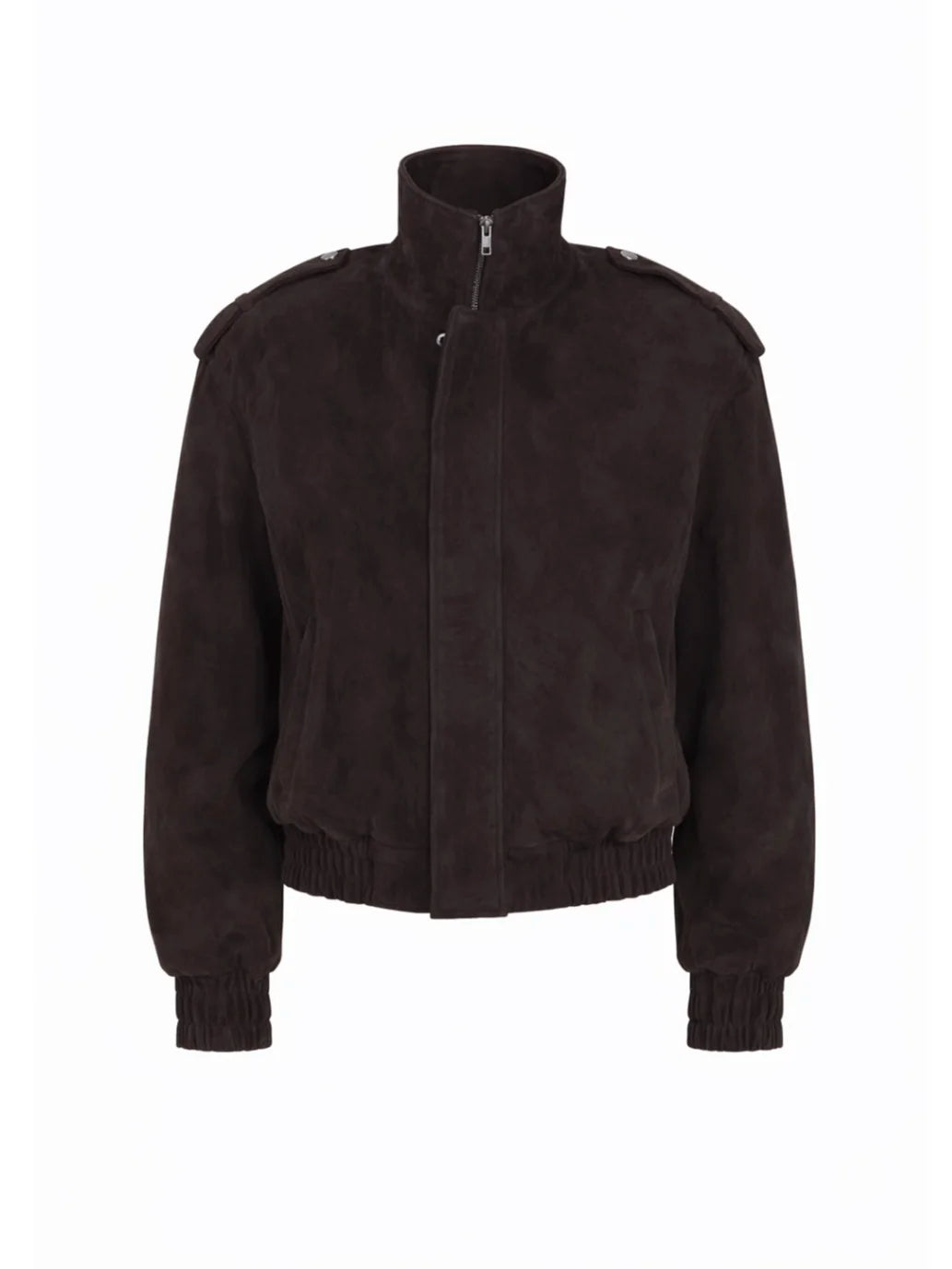 Dark Chocolate Suede Jacket