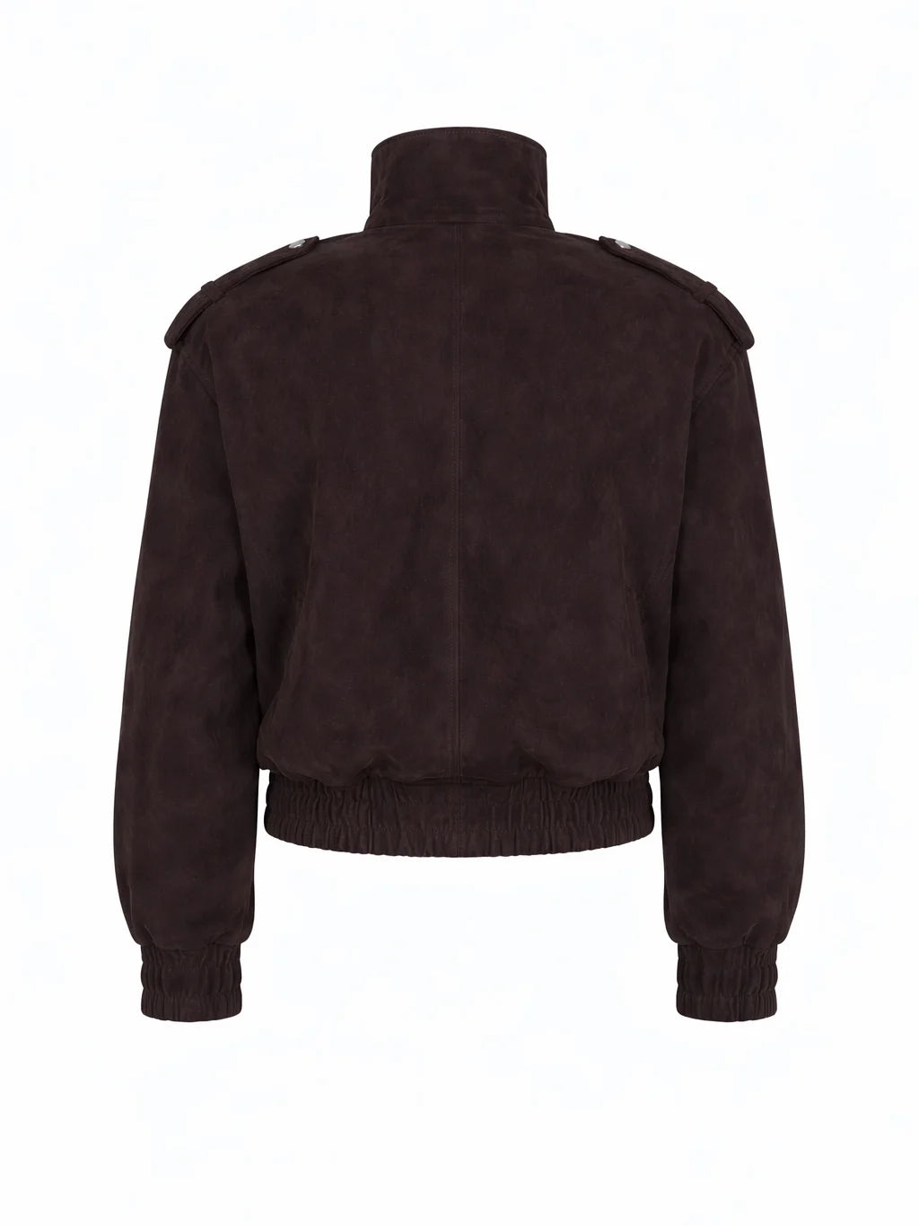 Dark Chocolate Suede Jacket