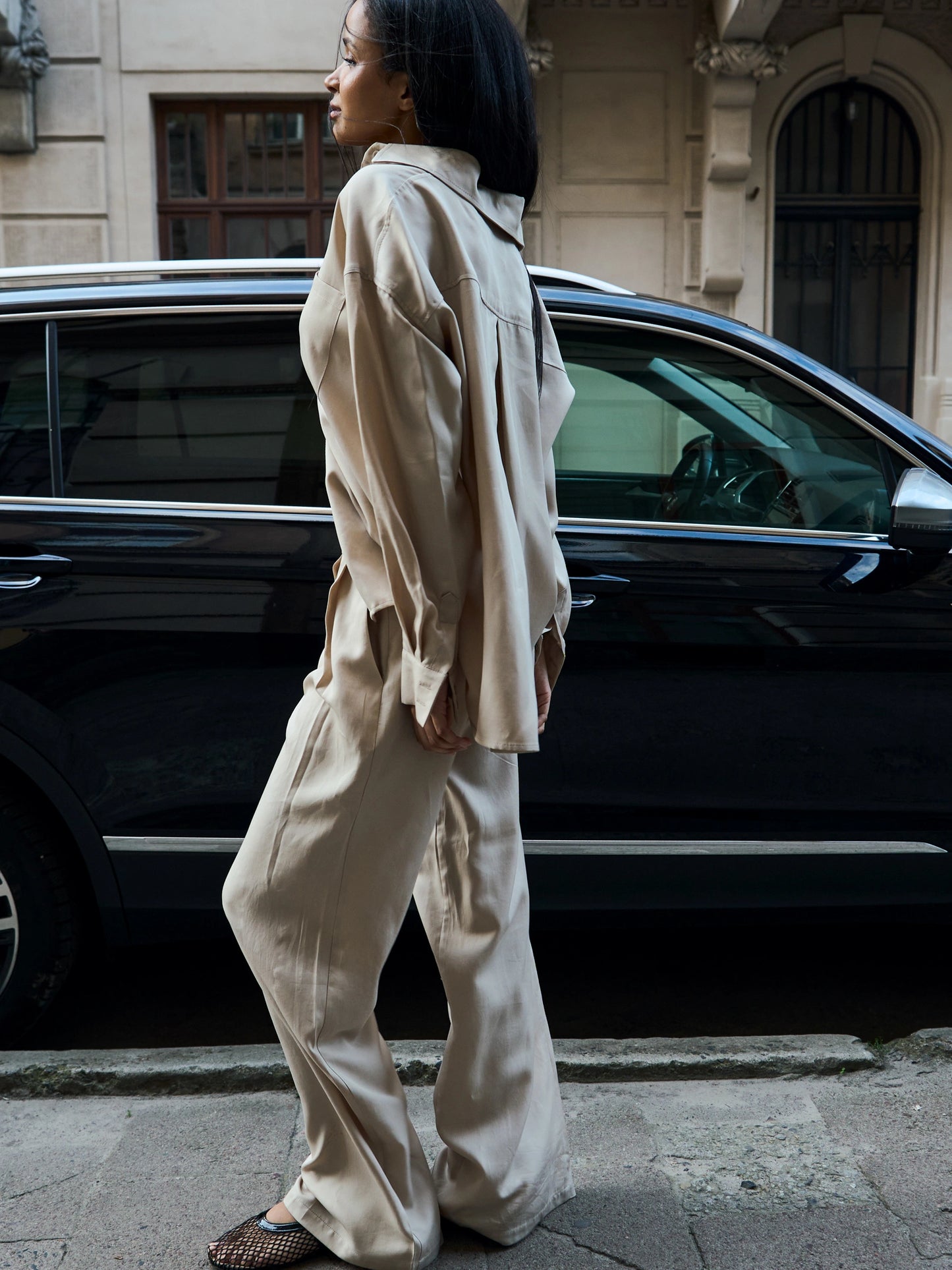 Fluid Oversized Shirt